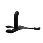 One-size-Strap-on-with-Black-Silicone-Dildo-16cm-74983