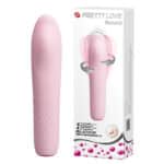 Pretty-Love-Pink-Burke-Classic-Silicone-Rechargeable-Rotating-Vibrator-78583