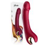 18125-TOYBOX-DINO-Rotating-silicone-dildo-vibrator-red-LOVESHOP