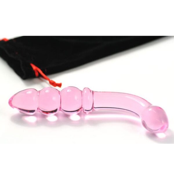 18209-Beaded-Glass-Anal-Slider-Dildo-PINK-18-x-3-cm-LOVESHOP