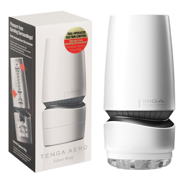 18981-Tenga-Aero-Masturbator-Silver-31673-sexshop-Lemesos