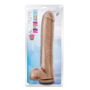 25485-au-naturel-daddy-dildo-355-x-63-cm-mocha-sex-shop-Cyprus