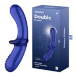 Satisfyer-Double-Crystal-Dildo-Blue-sex-shop-Kibris