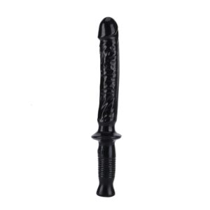 19993-The-Manhandler-black-realistic-dildo-wand-Love-Shop-Omonias