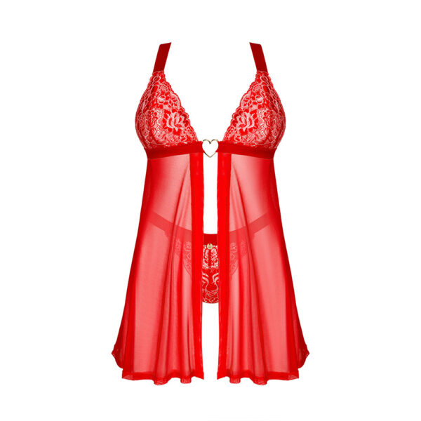 23281-Obsessive-Elianes-Babydoll-and-Thong-Red-sexshop-Cyprus