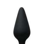 26527-Black-Color-Silicone-Butt-Plug-Set-with-Ring-BY17-247-Limassol-sex-shop