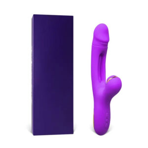 26529-7-Speed-Purple-Color-Silicone-Vibrators-with-Sucking-and-Flapping-Function-YQ-B78-sex-shop-Limassol