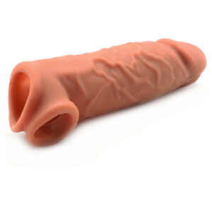 super soft stretchy penis sleeve with ball strap 15 cm sex shop Larnaca