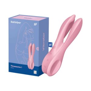 17309-Satisfyer-Threesome-1-Pink-Vibrator-sexshop-Lemesos