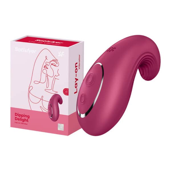 18225-Satisfyer-Dipping-Delight-Lay-On-Vibrator-Berry-sexshop-Lemesos