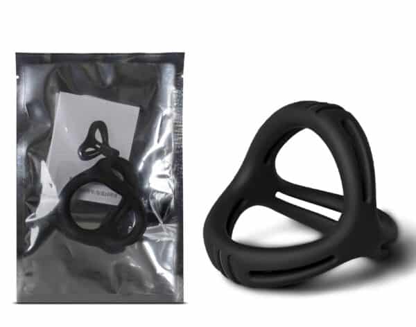 19291-TOYBOY_3_in_1_Ultra_Soft_Cock_Ring_Type_II_BLACK_erection