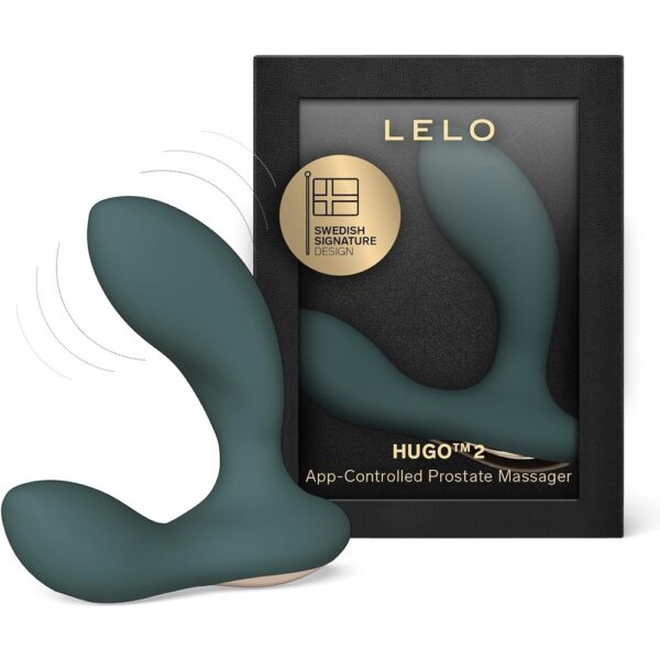 HUGO-2-GREEN-lelo-hugo-2-app-connected-prostate-massager-green-Cyprus-sex-shop