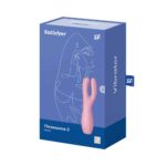 16817-satisfyer-threesome-3-clitoral-vaginal-vibrator-pink-Limassol-sexshop