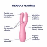 16817-satisfyer-threesome-3-clitoral-vaginal-vibrator-pink-sexshop-Ayia-Napa