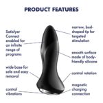 16825-satisfyer-rotator-plug-1-butt-plug-vibrator-black-sexshop-Ayia-Napa