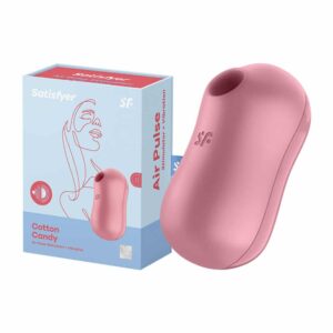 16835-satisfyer-cotton-candy-clitoral-vibrator-light-red-Limassol-sexshop