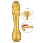 54029640000-sweet-smile-flexible-swirl-golden-classic-vibrator-cyprus-sex-shop