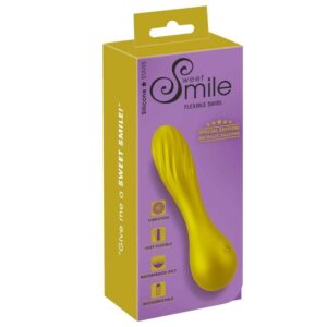 54029640000-sweet-smile-flexible-swirl-golden-classic-vibrator-loveshop