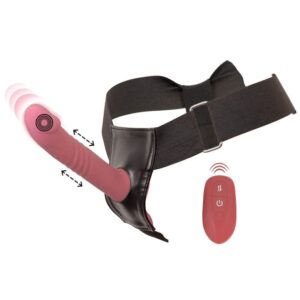 54051220000-strap-on-set-harness-with-remote-controlled-thrusting-vibrator-cyprus-sex-shop