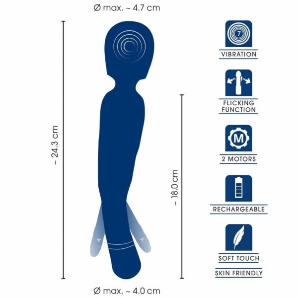 54053000000-sweet-smile-2in1-wand-with-flicking-tongue-sex-shop-Lemesos 54053000000-sweet-smile-2in1-wand-with-flicking-tongue-sex-shop-Lemesos