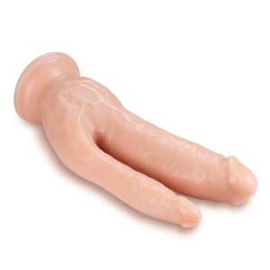 10707-dr-skin-flesh-double-dildo-with-suction-base-20-cm-Limassol-LoveShop