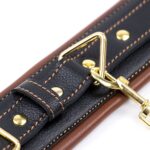 11287-brown-leather-padded-wrist-cuffs-with-golden-chain-Love-Shop-Yermasoyia