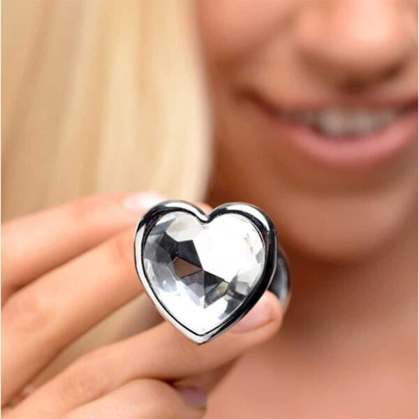11857-small-heart-base-metal-butt-plug-clear-7-cm-LoveShop-Limassol 11857-small-heart-base-metal-butt-plug-clear-7-cm-LoveShop-Limassol