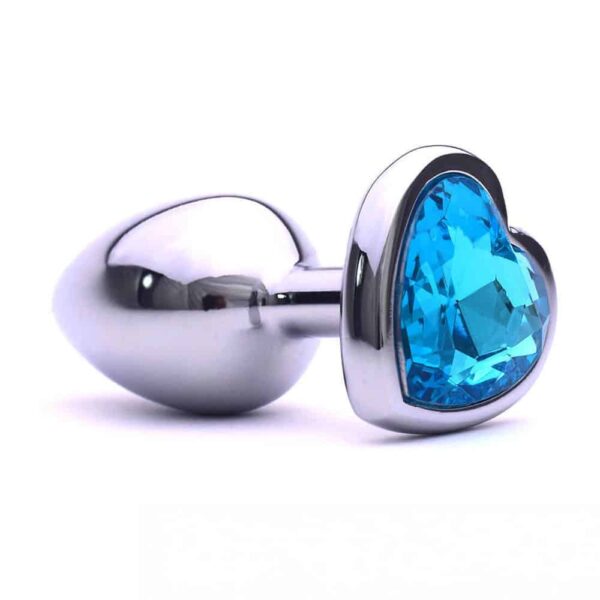 11905-large-heart-base-metal-butt-plug-turquoise-9-cm-sexshop-Cyprus