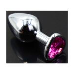 16081-small-heart-base-metal-butt-plug-dark-pink-7-cm-sex-shop-Paphos