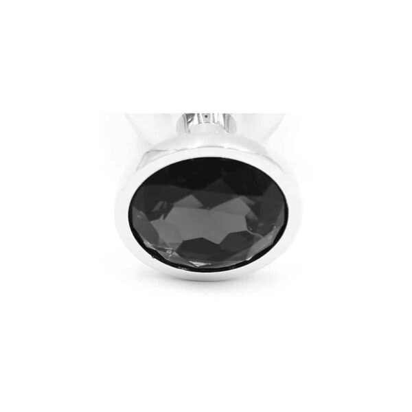 16285-jeweled-metal-butt-plug-medium-black-8-cm-sexshop-Paphos 16285-jeweled-metal-butt-plug-medium-black-8-cm-sexshop-Paphos