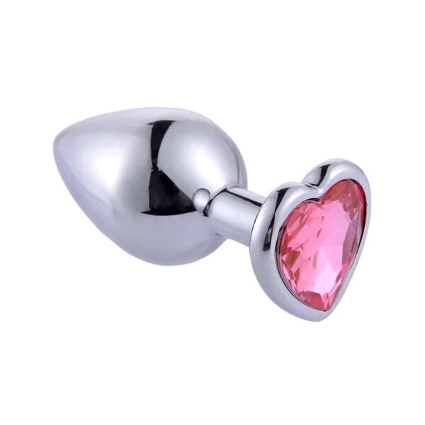16341-large-heart-base-metal-butt-plug-dark-pink-9-cm-sexshop-Cyprus