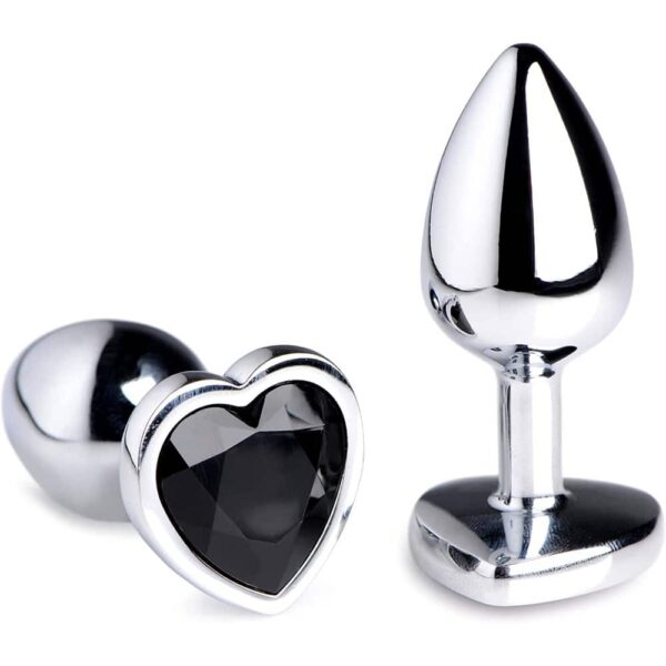 17425-small-heart-base-metal-butt-plug-with-black-jewel-7-x-2-8-cm-sex-shop-Paphos