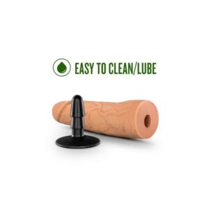 19207-lock-on-dynamite-dildo-with-suction-cup-adapter-mocha-17-7-x-5-cm-Larnaka-sex-shop