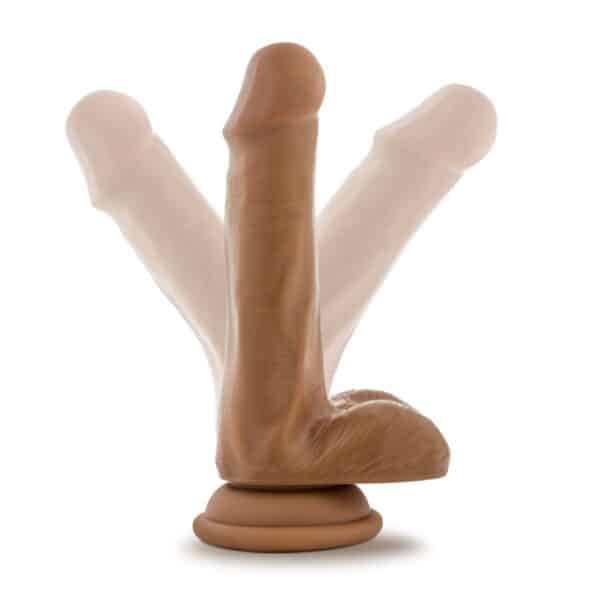 19241-dr-skin-plus-posable-dildo-mocha-16-5-x-3-cm-Paphos-sex-shop