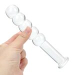 23075-naughty-toys-beaded-glass-anal-plug-15-x-3-cm-sex-shop-Limassol