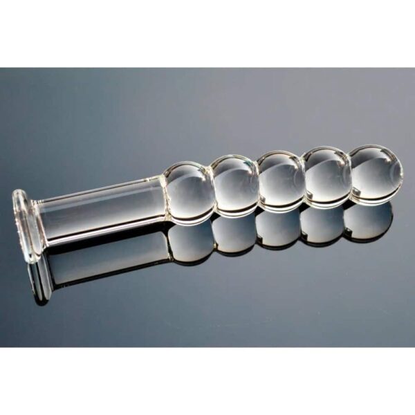 23075-naughty-toys-beaded-glass-anal-plug-15-x-3-cm-sexshop-Yermasoyia