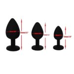 23735-large-black-silicone-butt-plug-with-clear-jewel-Limassol-LoveShop