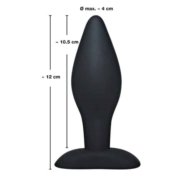 2381-large-black-velvets-silicone-butt-plug-cyprus-sex-shop