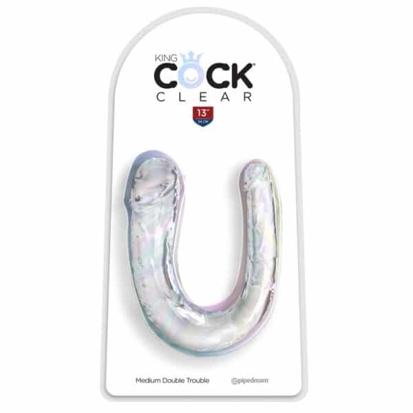 25427-king-cock-transparent-double-dildo-Limassol-sexshop