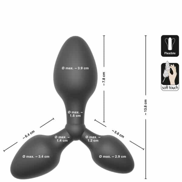26831-Black-Velvets-training-triple-butt-plug-sex-shop-limassol