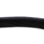14495-naughty-toys-black-leather-collar-with-metal-leash-sex-shop-Larnaka