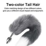 16093-grey-white-tipped-faux-fur-fox-tail-metal-butt-plug-medium-loveshopcy