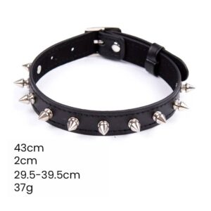 16215-adjustable-leather-neck-collar-choker-with-metal-spikes-Cyprus-LoveShop