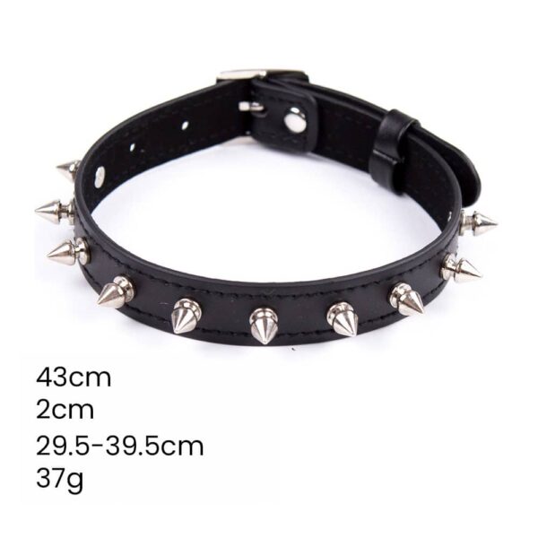 16215-adjustable-leather-neck-collar-choker-with-metal-spikes-Cyprus-LoveShop
