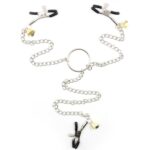 16561-nipple-clamps-and-clit-clamp-with-metal-chain-sex-shop-Paphos