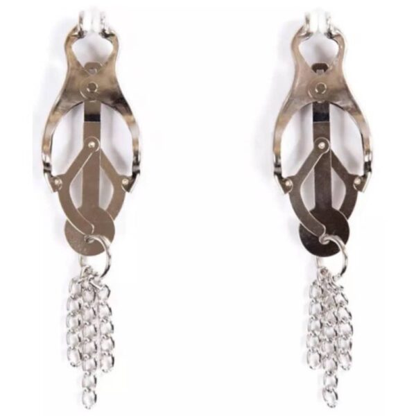 16689-japanese-style-clover-nipple-clamps-with-chain-tassels-tits-Nicosia-sexshop