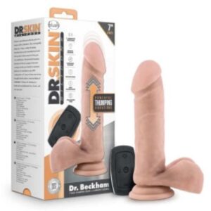 19189-dr-skin-dr-beckham-thumping-remote-dildo-vanilla-19-6-x-4-4-cm-Limassol-LoveShop