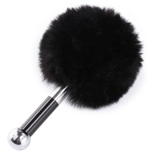 22953-naughty-toys-black-faux-fur-with-acrylic-metal-wand-LoveShop-Omonias