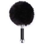 22953-naughty-toys-black-faux-fur-with-acrylic-metal-wand-sex-shop-Limassol