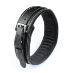 22955-naughty-toys-black-leather-collar-with-gems-and-metal-leash-Limassol-Love-Shop